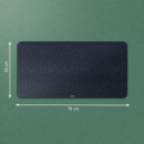 Alfombrilla de Escritorio LEITZ 70X36CM Gris Oscuro (5383-00-89)