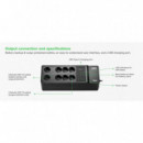 Sai APC 500VA 300W 8XSCHUKO Usb-a/carga Negro (BE500G2-GR)