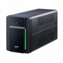 Sistema de Alimentación Ininterrumpida APC Back-ups Línea Interactiva 1600VA 900W 6XAC Negro (BX1600MI)