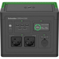 Estación de Energía APC 500W con 2 Tomas Ac Schuko (PPS500-GR)