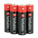 Pilas Alcalinas Aa VERBATIM (pack 4) (49921)