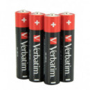 Pilas Alcalinas Aaa VERBATIM (pack 4) (49920)