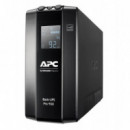 Sai APC Back Ups Pro Br Línea Interactiva 900VA 540W Pantalla Lcd 6 Tomas Ac (BR900MI)