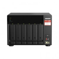 Nas QNAP 8GB M.2 SATA2/3 6 Bahías Negro (TS-673A-8G)