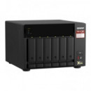 Nas QNAP 8GB M.2 SATA2/3 6 Bahías Negro (TS-673A-8G)