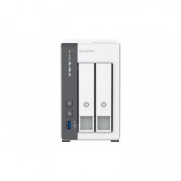 Nas QNAP 2 Bahías 4GB Usb-a RJ45 Blanco (TS-216G)