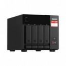 Nas QNAP Ryzen V1500B 8GB 2M.2 4 Bahías 2X2.5GBE (TS-473A-8G)