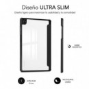 Funda SUBBLIM Clear Shock Case para Samsung A11+ Negra (SUBCST-5SC041)