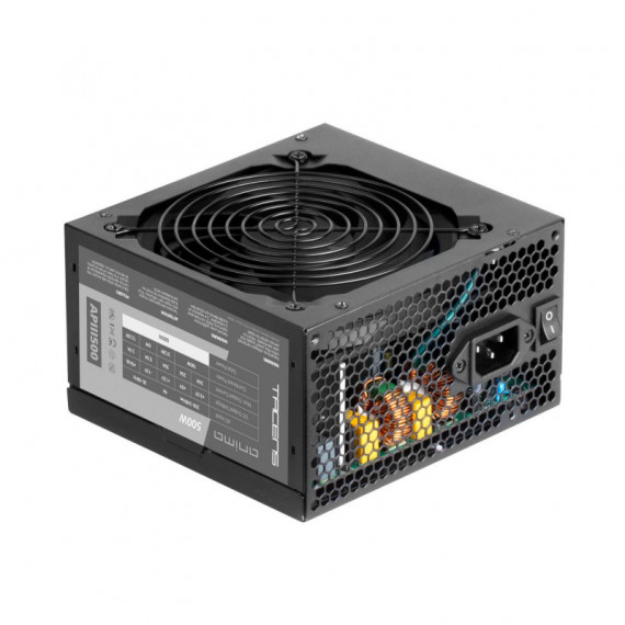 Fuente TACENS ATX 500W 85% Bronze Negra (APIII500)