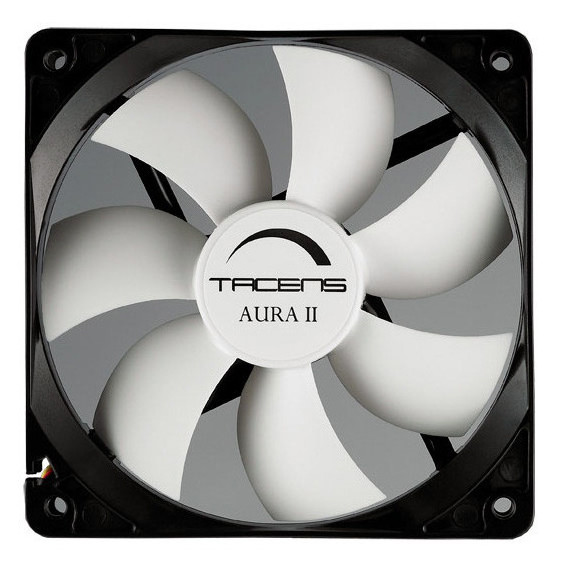 Ventilador TACENS 120MM Negro/blanco (AURAII12)