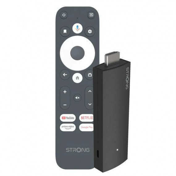 TV Stick STRONG 2K Uhd USB HDMI BLUETOOTH 5.0 con Mando Android 11 Negro (leap-una)