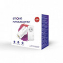 Powerline STRONG 600MBPS 2 Unidades Blanco (POWERL600DUOEUV2)