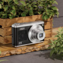 Cámara Digital AGFA Photo Realishot 4K Pantalla Dual 24MP Cmos Zoom óptico 10X Negra (DC9200BK)