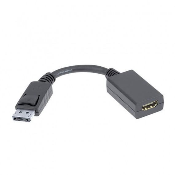 Nanocable Cable Displayport Macho a HDMI Hembra 15CM Negro (10.16.0502)  NANO