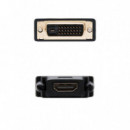 Adaptador NANOCABLE DVI 24+1/M a HDMI A/h Negro (10.15.0700)