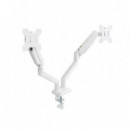 Soporte de Mesa TOOQ para Monitores 13-34 Pulgadas, 2 Brazos, Blanco (DB1434TNR-W)