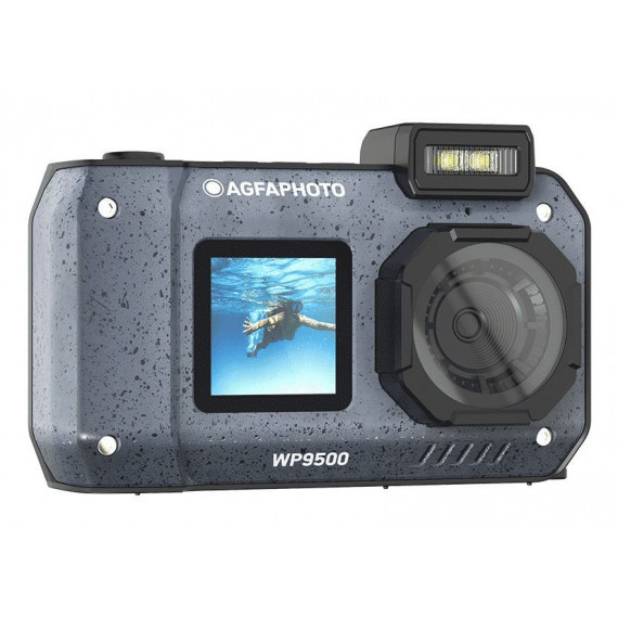 Cámara Digital Deportiva AGFA Photo Realishot 24MP 5K Uhd Negra (WP9500BK)