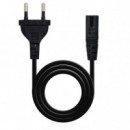 Cable Alimentación Nanocable CEE7/16/M a C7/H, 3M, Negro (10.22.0402-L300)  NANO