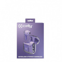 Auriculares CELLY True Wireless Intra-aurales Binaurales Violeta (sheervl)
