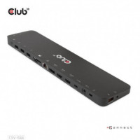 Docking Station CLUB 3D Usb-c a 4XUSB-A 3.0/2XHDMI 2.0 Negro (CSV-1566)