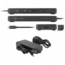 Docking Station CLUB 3D Usb-c 12 en 1 Negro (CSV-1582)