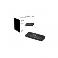 Docking Station CLUB 3D 4K Uhd con 3XUSB-A 3.0, Dvi, Dp, HDMI - Negro (CSV-3103D)