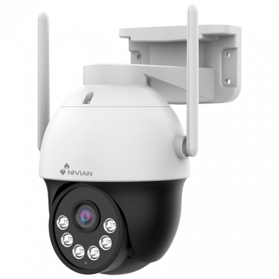 Cámara Vigilancia NIVIAN Exterior Pt Motorizada 3MP 2K Wifi