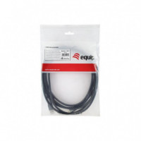 Cable EQUIP Usb-c a Usb-c + Adaptador Usb-a 100W Trenzado 2M Negro (128433)