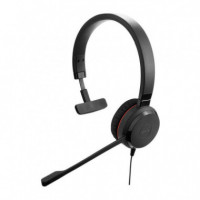 Auricular con Micrófono JABRA Evolve 20 Ms Monoural Usb-a Negro (4993-823-309)