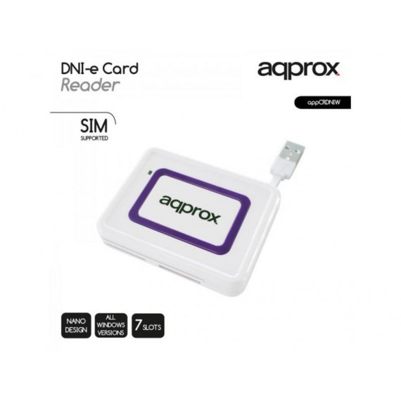 Lector de Tarjetas APPROX All In 1 Dni Sim Appcrdni
