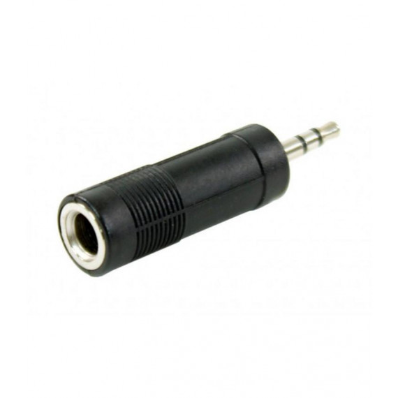 Adaptador Jack M 3.5MM a Jack H 6.3MM  KONNOC