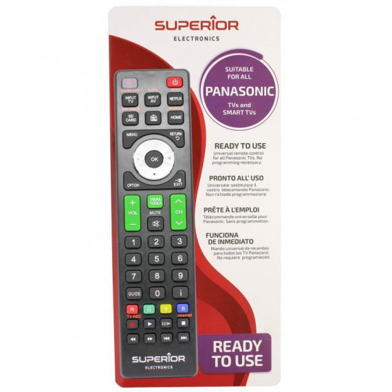 Mando TV SUPERIOR Panasonic