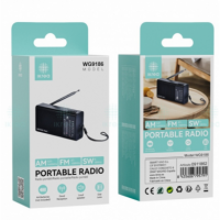 Mini Radio IKREA Fm 88-108MHZ Am 2.0-1600KHZ con Correa Negro WG9186