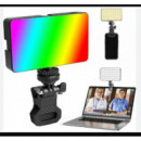 Luz de Pinza Led Recargable Ambiental Portátil SANDA 8W Rgb SD-5660