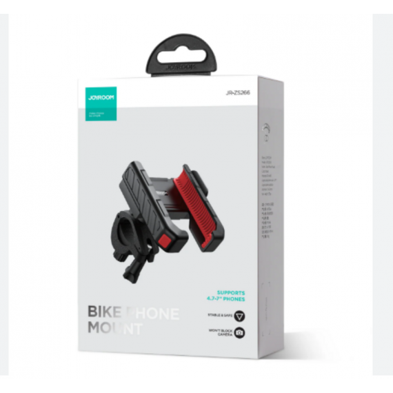 Soporte de Móvil para Moto y Bicicleta Universal JOYROOM JR-ZS266 (4.7"-7") Negro
