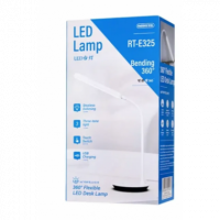 Lámpara REMAX Led de Escritorio Flexible 360° con Control Táctil y Atenuación Continua (RT-E325)