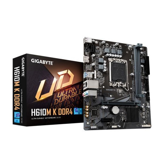 Placa Base GIGABYTE H610M K DDR4 (1700) M.2 HDMI RJ45 Matx