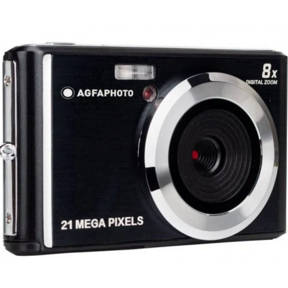 Cámara Digital AGFAPHOTO DC5200 Negra con 21MP, 8X Zoom y Pantalla Lcd de 2.4 Pulgadas