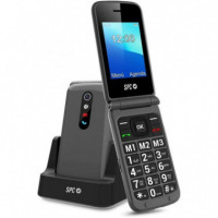 Móvil SPC STELLA-2 con Teclas Grandes, Radio Fm, Bluetooth, Sos, Linterna, Cámara y Manos Libres (2326T)