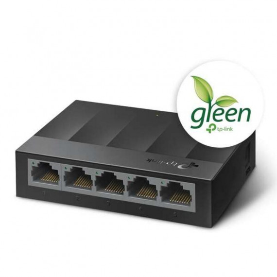 Switch de Escritorio TP-LINK LS1005G 5 Puertos Gigabit (tecnología Verde)