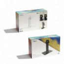 Soporte de Mesa TOOQ para Marco Antirrobo de Tablet Negro (TQATC2601-B)