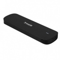 Caja Externa TOOQ Aluminio para Ssd M.2 Nvme USB 3.1 GEN2 Negra TQE-2201B