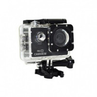 Cámara Deportiva CAMVIEW Full HD 1080P 12 Megapíxeles con Pantalla Lcd de 2 Pulgadas