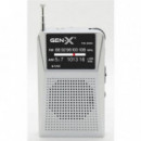 Radio Portátil Analógica Am/fm Gen-x FM-4404 Gris  GEN X
