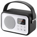 Radio Retro SUNSTECH RPBT450O Negra con Fm y BLUETOOTH