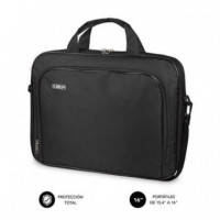 Maletín Portátil SUBBLIM Oxford 15.4-16 Pulgadas Negro
