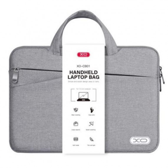 Maletín Ejecutivo para Portátiles XO CB01GR de hasta 14" Gris