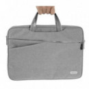 Maletín Ejecutivo para Portátiles XO CB01GR de hasta 14" Gris