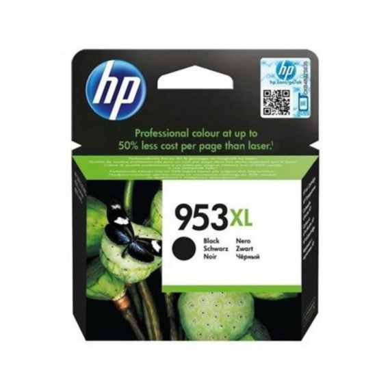 Cartucho de Tinta Original HP Negro 953XL de Alto Rendimiento