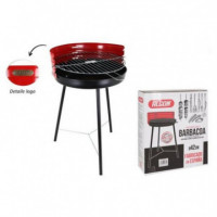 Barbacoa de Carbón Redonda ALGON de 42 Cm de Diámetro - Guanxe Atlantic Marketplace